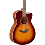 Yamaha Fsc-ta Transacoustic Concert Electric Guitar, Brown Sunburst. Fixed Price $779.99.