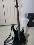 Black Ibanez 6 String RG2EX1-BK Standard Electric Guitar. Fixed Price $500.00.