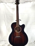 Mitchell T333CE-BST Solid Top Mahogany Auditorium Acoustic-electric Guitar. Fixed Price $300.00.