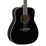 Yamaha Fg-ta Transacoustic Dreadnought Acoustic-electric Guitar, Black. Fixed Price $679.99.