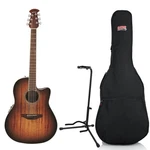 Ovation Celebrity Standard Exotic Super Shallow Acoustic-electric Guitar, Dark. Fixed Price $595.00.