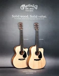 2017 Martin Guitar Road Series Gpcrsg Dcrsg Photo Vintage Promo Print. Fixed Price $8.99.