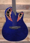 Ovation Celebrity Elite Plus CE44P-8TQ-G Acoustic/electric Guitar Trans Blue Qui. Fixed Price $627.00.