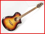 Electric Acoustic Guitar Breed Love AC25/SF Plus Sunburst With Hard Case. Fixed Price $1288.00.
