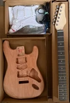 (used Item) Bexgears Diy E. Guitar Kit, Okoume Body Maple Neck & Composite Ebony. Fixed Price $59.00.
