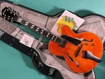 Eastman AR580CE Archtop Solid Spruce Flame Maple Blue Amber Electric Guitar. Fixed Price $3017.00.