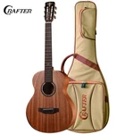 Crafter Series Solid Mahogany Acoustic Electric Guitar W/ Bag Mino-alm. Fixed Price $379.45.