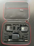 2 Gopro Hero 6 Cameras And Case Lot + 7 Batteries & More.. Fixed Price $345.00.