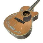 Greg Bennett Samick OM-8CEJ Acoustic Electric Guitar. Fixed Price $254.99.