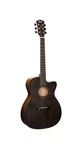 Cort 6 String Acoustic-electric Guitar, Right, Open Pore Trans Black, Full (c.... Fixed Price $793.06.