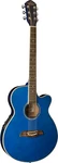 Oscar Schmidt OG8CETBL-A Folk Cutaway Acoustic Electric Guitar. Trans Blue. Fixed Price $336.99.