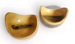 2 Vtg Natural Splated Live Edge Wood Decorative Bowls Cottage Core Mcm Gorgeous. Fixed Price $64.59.