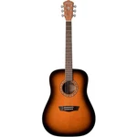 Washburn 6 String Acoustic Guitar, Right (WD7SATB-A). Fixed Price $279.00.