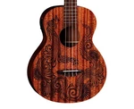 Luna Uke Henna Dragon Mahogany Baritone W/pre - Open Box. Fixed Price $179.99.