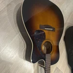 Yamaha 6-STRING Dreadnought Cutaway Acoustic Guitar Sunburst Mahogany + Gig Bag. Fixed Price $175.00.