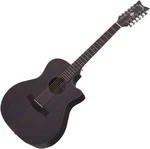 Schecter Orleans STUDIO-12 Acoustic Guitar Satin See Thru Black Finish. Fixed Price $599.00.
