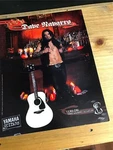 2005 Vintage 8X11 Print Ad With Dave Navarro For Yamaha LLX6 Dn Signature Guitar. Fixed Price $9.95.