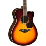 Yamaha FGX830C Dreadnought Acoustic-electric Guitar, Spruce Top, Brown Sunburst. Fixed Price $659.99.