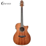 Crafter Silver Series 100 Orchestra Cutaway Acoustic Electric Guitar - Brown. Fixed Price $289.45.