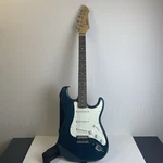 Austin Strat Style Double Cutaway Electric Guitar - Blue/teal Some Damage. Fixed Price $89.99.