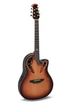 Ovation Celebrity Limited Exotic Electric-acoustic Guitar Flamed Eucalyptus. Fixed Price $729.00.