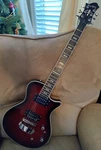 Hagstrom Ulswe-wdm Ultra Swede Electric Guitar. Burgundy Burst. New In Box !. Fixed Price $739.99.
