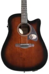 Ibanez AAD51CE Acoustic-electric Guitar Dark Violin Sunburst. Fixed Price $399.99.