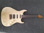 Axl Guitars Badwater Sro Hss Distressed Relic White 2010. Fixed Price $358.53.