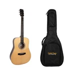 Gold Tone The Dread Acoustic-electric Guitar With Bag (satin Natural). Fixed Price $699.99.