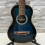 Aria Mini Acoustic-electric Guitar Bls Blue Shade With Soft Case, Excellent. Fixed Price $418.49.
