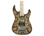 Used Charvel Warren Demartini Signature Electric Guitar - Snake Skin. Fixed Price $1184.99.