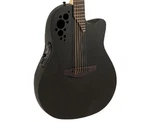 Ovation Pro Series Elite 1778TX-5 A/e Guitar Black Textured Open Box. Fixed Price $664.99.