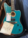Fender Acoustasonic Jazzmaster Acoustic-electric Guitar Ocean Turquoise. Fixed Price $2200.00.