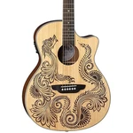 Luna Guitars Henna Dragon 6 String Spruce Acoustic/electric. Fixed Price $399.00.