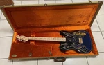 2014 Fender James Burton Telecaster - Blue Paisley Flames W/ Maple Fb. Fixed Price $1900.00.