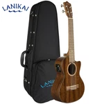 Lanikai Mas-cet All Solid Mahogany Tenor Acoustic Electric Ukulele W/ Foam Case. Fixed Price $479.00.