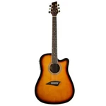K1ETSB Kona Series Dreadnought Cutaway Acoustic Electric Guitar (FVS035499). Fixed Price $209.99.