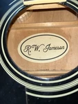 Left Handed R.w. Jameson Acoustic Electric Slim Body Guitar. No Strings.. Fixed Price $50.00.