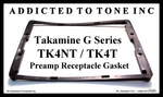 Takamine Series / TK4NT Preamp Receptacle Gasket Only Nos. Fixed Price $7.95.
