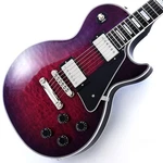 Gibson Les Paul Custom 3A Quilt Maple Top Gloss Purple Void SN.CS502190. Fixed Price $7100.00.