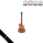 Godin Multiac Nylon Encore Guitar Solid Cedar Top Natural Finish Model. Fixed Price $3435.99.