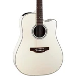 Takamine GD37CE Dreadnought Acoustic-electric Guitar Pearl White. Fixed Price $999.00.