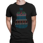 Mens Quality Cotton T-shirt Christmas Guitar Fairisle Music Acoustic Electric. Fixed Price $12.07.