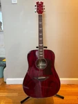 Keith Urban American Vintage Acoustic Edition Guitar - (right Hand) Cherry Red. Fixed Price $189.99.