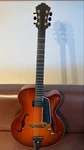Pro Jazz Eastman AR880CE John Pisano Signature Archtop Guitar. Fixed Price $3010.00.