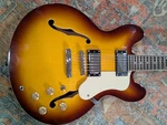 Alden Ad 133 Semi Hollow Sunburst Electric Guitar 335 Style Solid Dual Humbucker. Fixed Price $399.99.