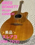 Greg Bennett Design Samich Acoustic Electric Guitar OM-15CE Safe Delivery From J. Fixed Price $524.37.