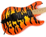 * Mint Kramer Pacer Vintage Electric Guitar Floyd Rose Tiger Stripe Orange. Fixed Price $999.99.