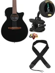 Ibanez AEG50NBKH + Snark ST-8 Re Dunlop PVP101 Levy's M8POLYA-BLK Value. Fixed Price $385.01.