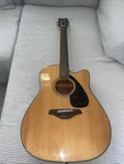 Yamaha FGX700SC Acoustic Electric Folk Cutaway Guitar. Solid Top Natural.. Fixed Price $225.00.